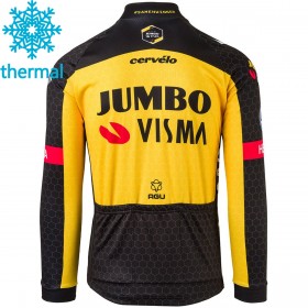 Cykeltrøje Vinter 2021 Team Jumbo-Visma N005